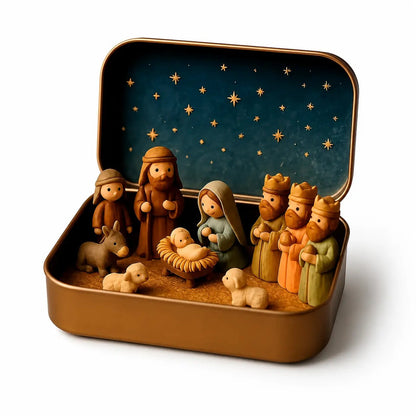 ✝️ Little Bethlehem™ – Pocket Nativity Scene Set