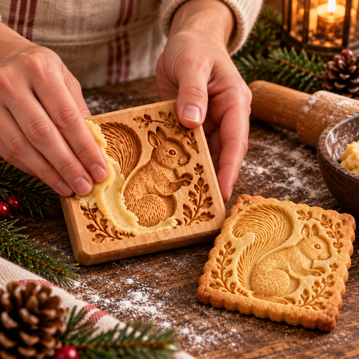 Woodland Animal Cookie Mold🏮✨