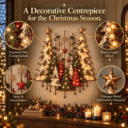 🔥Vintage Woodland Christmas Wall Decor