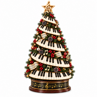 🎹✨ Piano Christmas Tree Light – Lighted Musical Holiday Tree for Piano Lovers