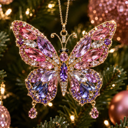 🎅 2026 Christmas Gift 50% Off--⏳ Last Day 49% OFF – 💎 Luxury Crystal Christmas Ornaments | Sparkling Gemstone Peacock, Butterfly & Bird Tree Decorations for Elegant Holiday Décor 🎄✨