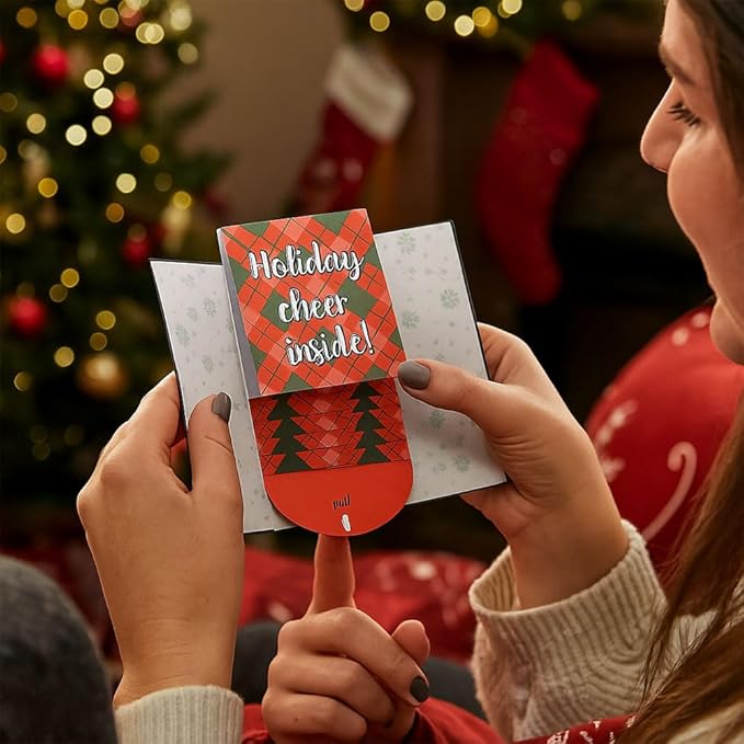 🎄 50K+ SOLD! 🎁✨ Christmas Gift Card Holder Book – Handmade Holiday Surprise, Festive Design & Heartfelt Gifting Magic 🎅