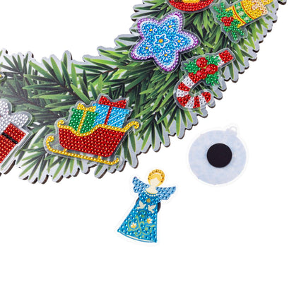 🎄✨2026 Crystal Art Advent Calendar – Christmas Wreath
