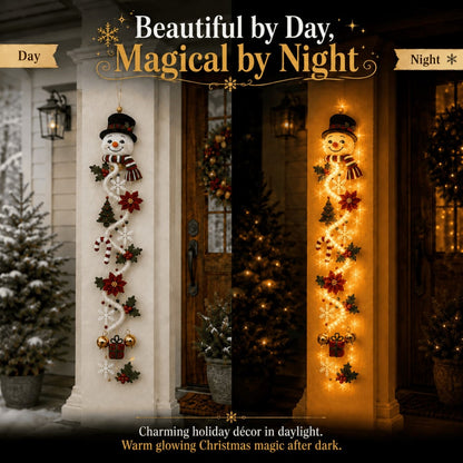 🎄 Christmas Magic Glowing Door Hanger – Light Up Your Door for the Holidays