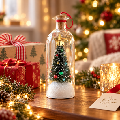 ⏰Limited Stock 50% OFF - 🎄🎙️ Christmas Voice Keepsake Bottle™ – Record Your Love, Keep Their Voice Close ❤️✨