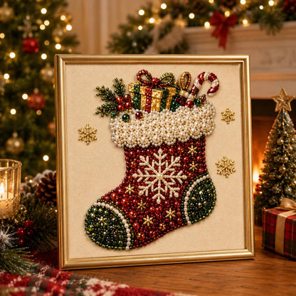 🧘 Relaxing & Beginner-Friendly - 🎨💎 DIY Christmas Diamond Painting Art Kit