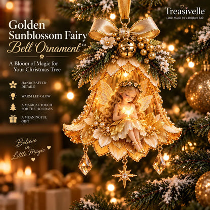 🧚✨ Glowing Fairy Blossom Bell Ornaments – 7 Magical Floral Christmas Designs