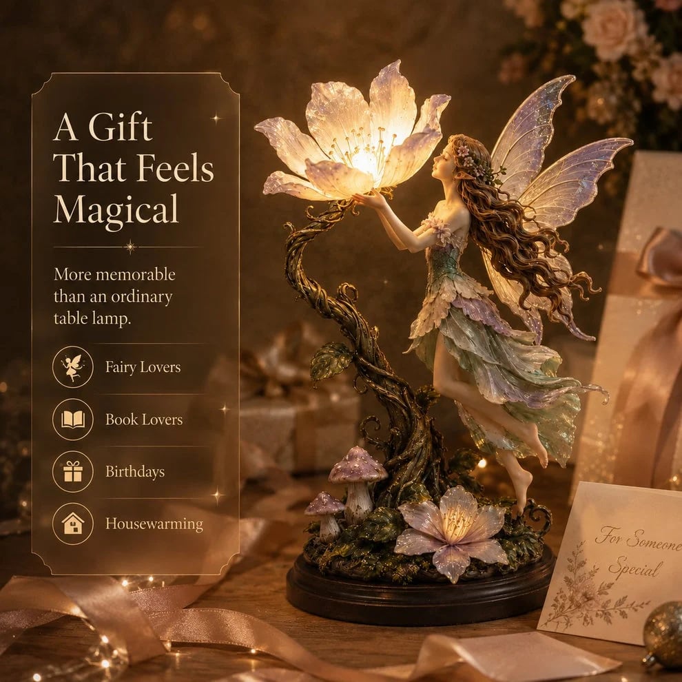 Fairy garden sculpture as a magical gift