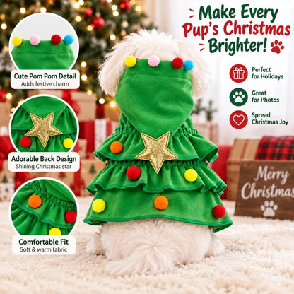 🎄Christmas Tree Pet Cape