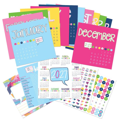 📅✨ 2027–2028 Reminder Binder® – 24-Month All-in-One Life Planner