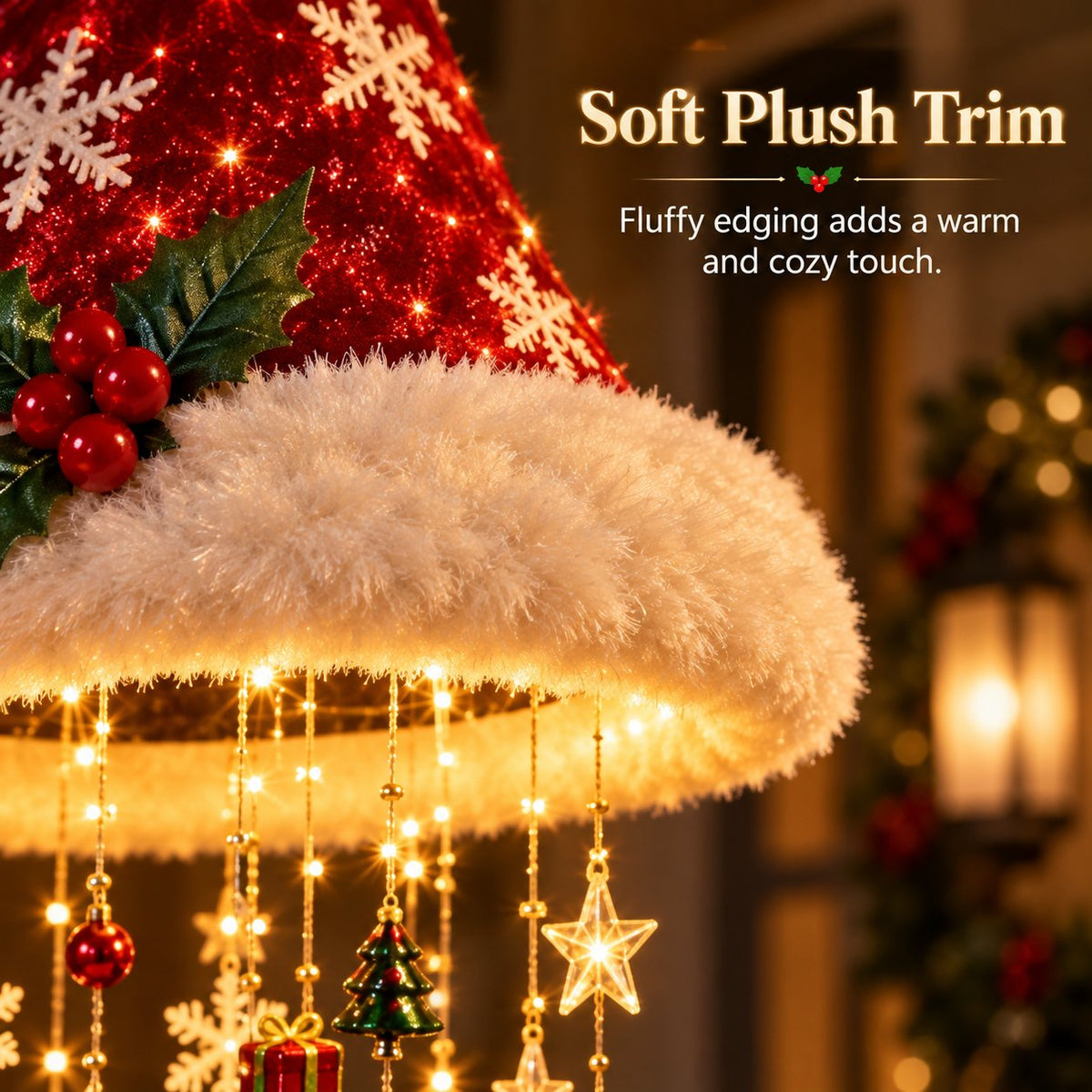 🔥 Last Day 50% OFF 🔥-🎄 Christmas Hat Hanging Light