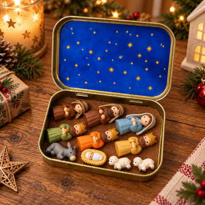 ✝️ Little Bethlehem™ – Pocket Nativity Scene Set