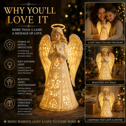 ✨ Guardian Glow™ Christmas Angel A Symbol of Hope, Love & Protection