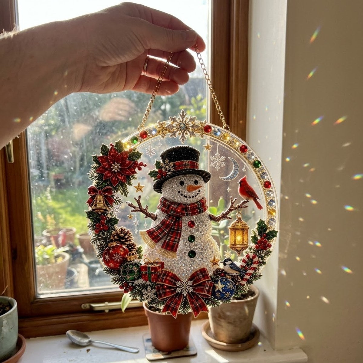 Lifestyle photo – Holiday Classics ornament at home (illustrative)