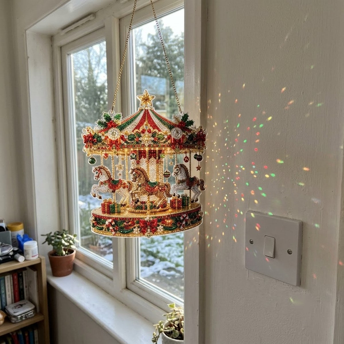 Lifestyle photo – Holiday Classics ornament at home (illustrative)