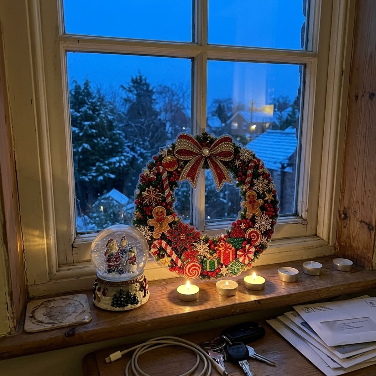 Lifestyle photo – Holiday Classics ornament at home (illustrative)