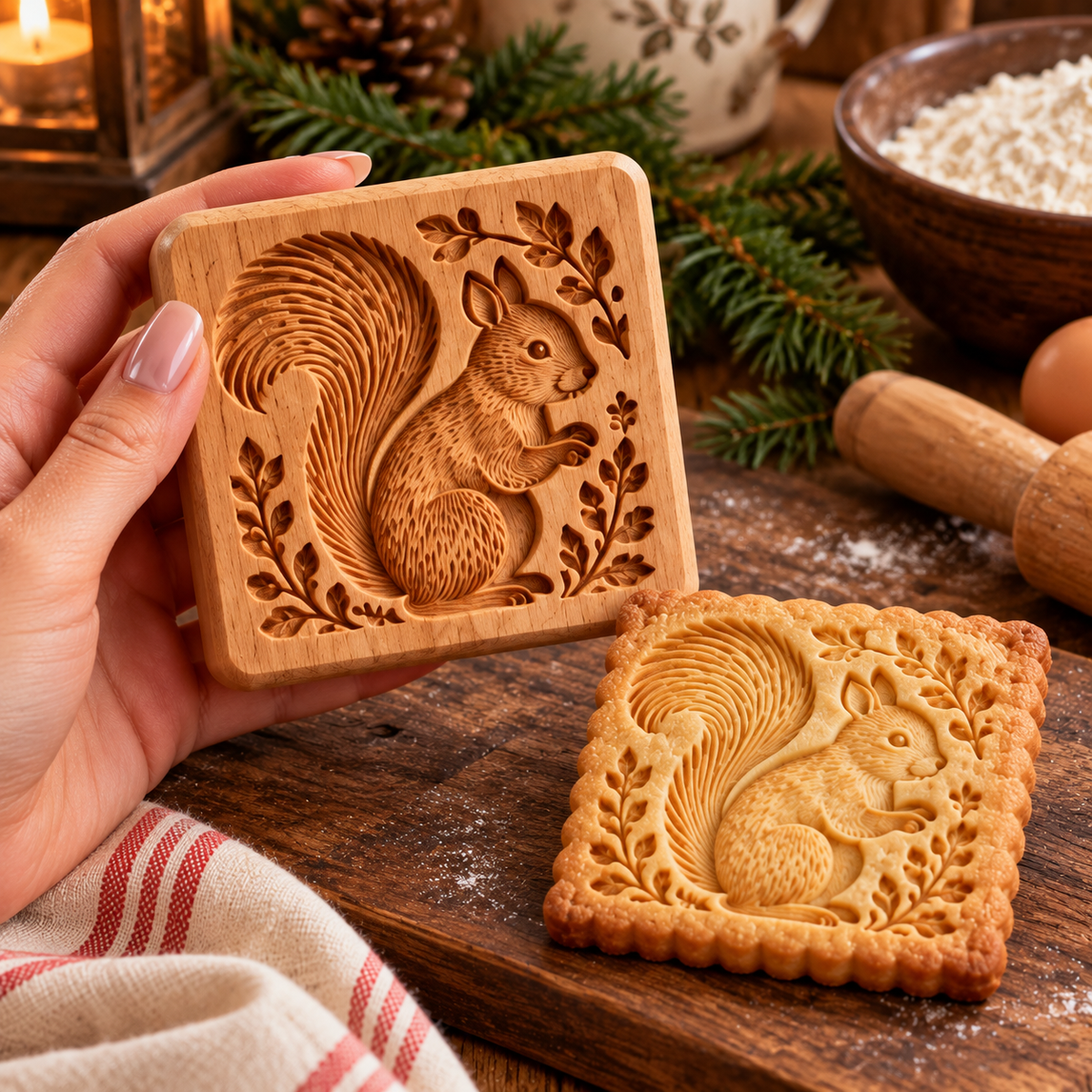 Woodland Animal Cookie Mold🏮✨