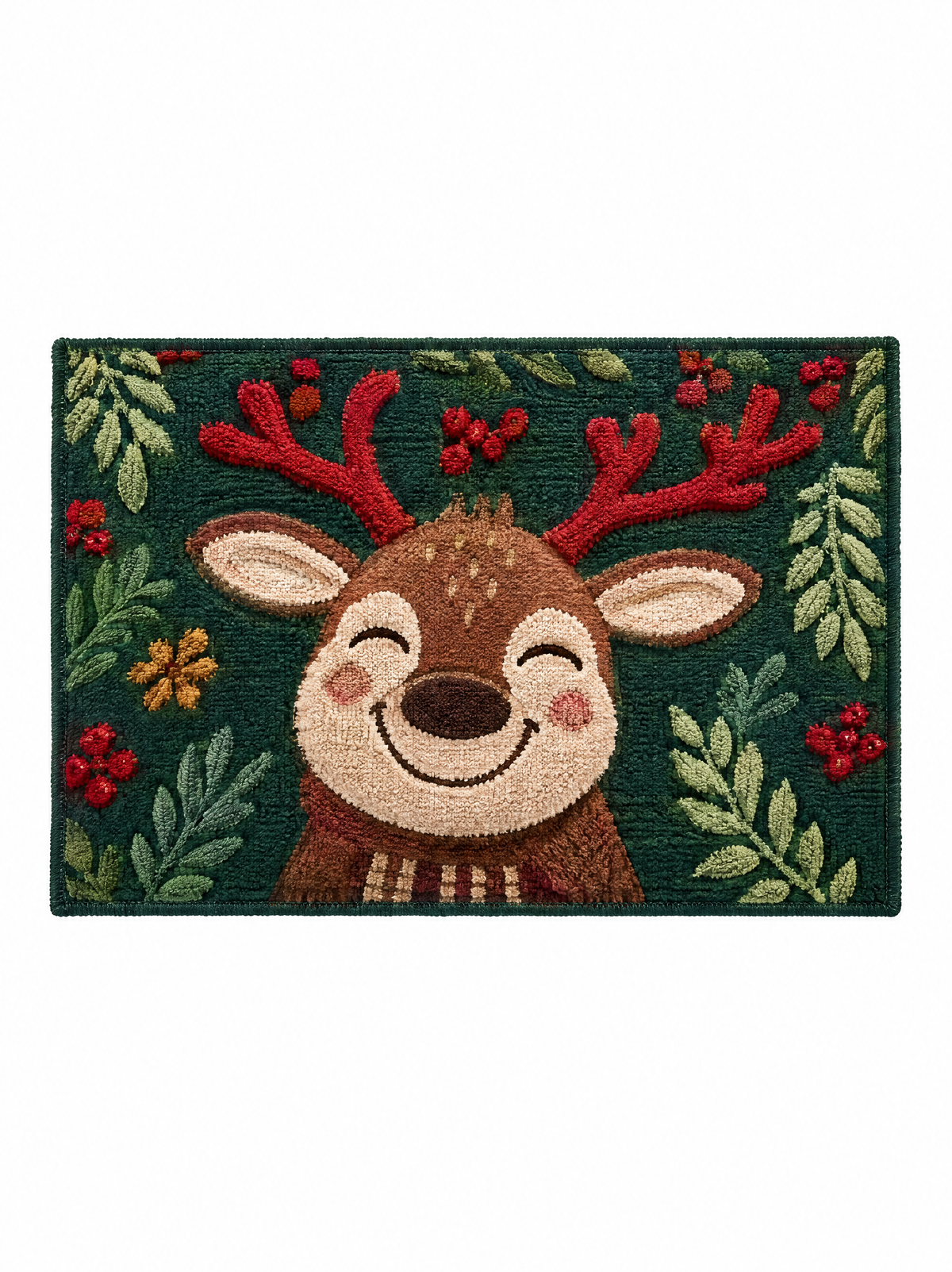 Christmas floor mat design