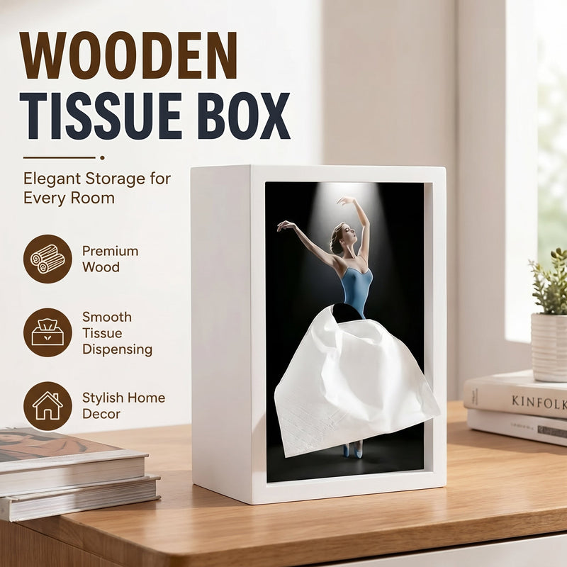 Stage ballet dancer tissue holder