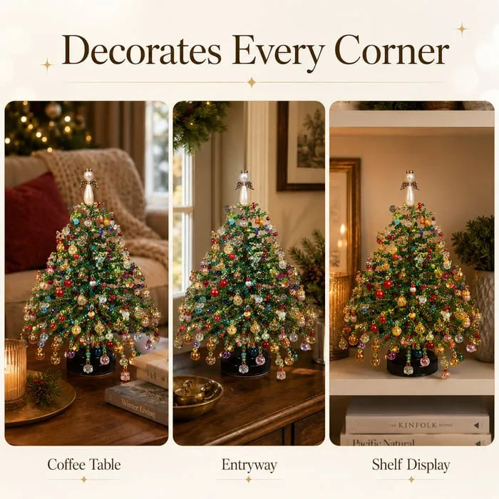 DIY beaded tree making progress