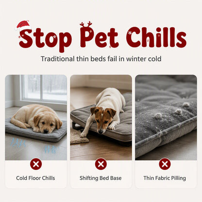 🎄 Christmas Sleigh Pet Bed – A Cozy Holiday Bed for Dogs & Cats