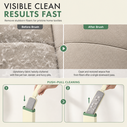 🐾 FurSweep™ – Double-Sided Electrostatic Pet Hair Remover