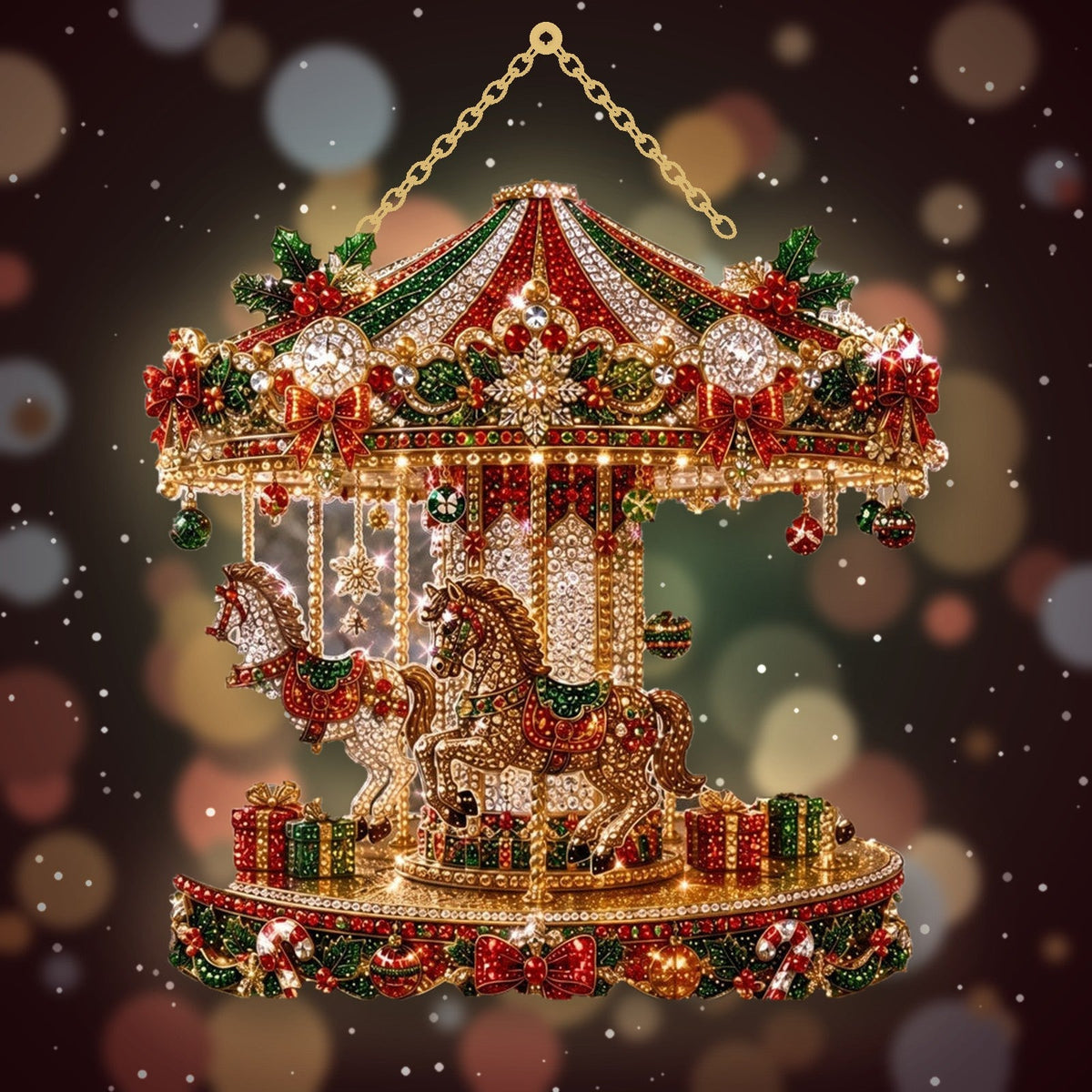 Christmas Carousel – Holiday Classics ornament