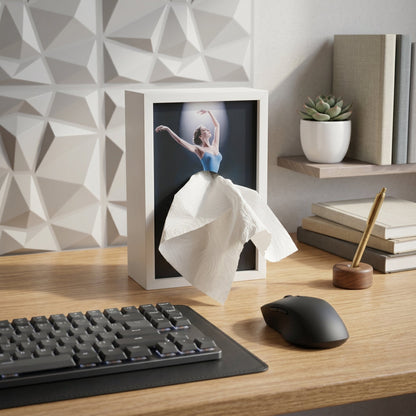 🔥 LIMITED-TIME SALE 🩰 Ballet Dancer Tissue Box Holder – Elegant Ballerina Tissue Skirt Home Decor